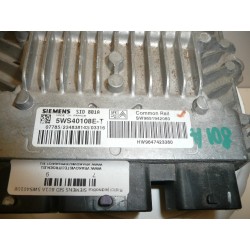 ECU Siemens SID 801A Citroën Peugeot 5WS40108E-T