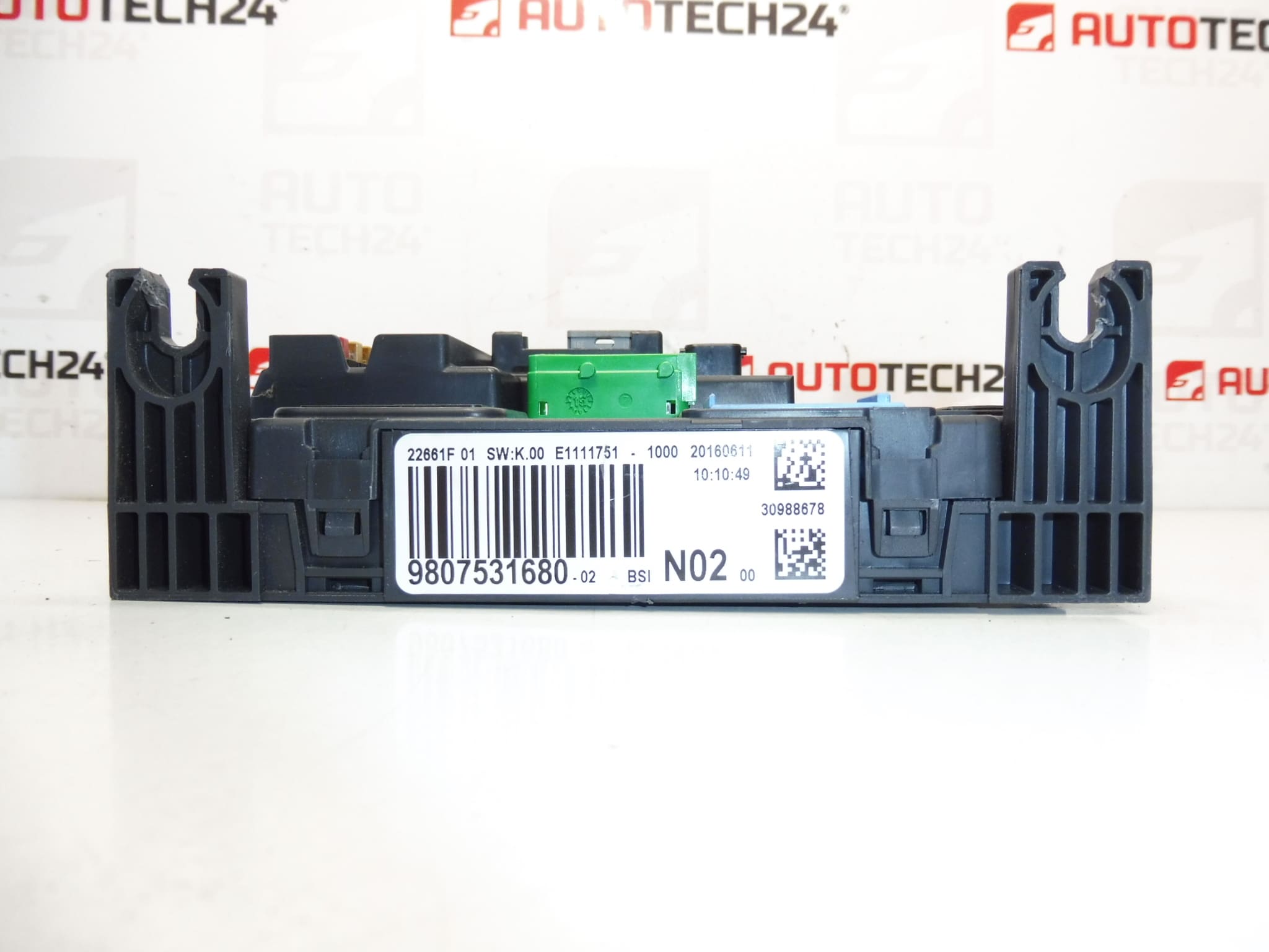 ECU Valeo BSI N02 Citroën Peugeot 9807531680 1611427280 - Billede 2