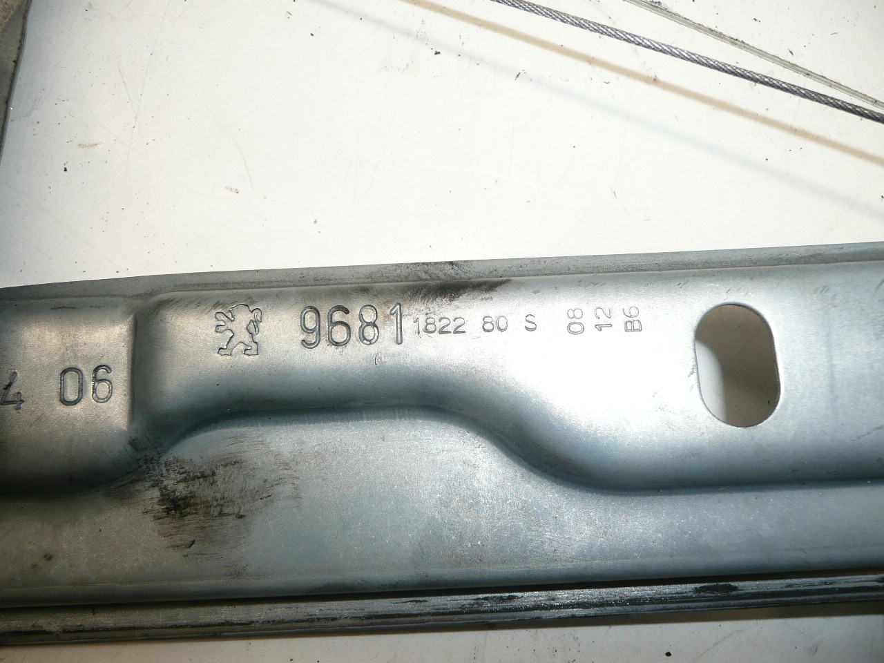 PP vinduestrækmekanisme Peugeot 207 9681182280 9222W9