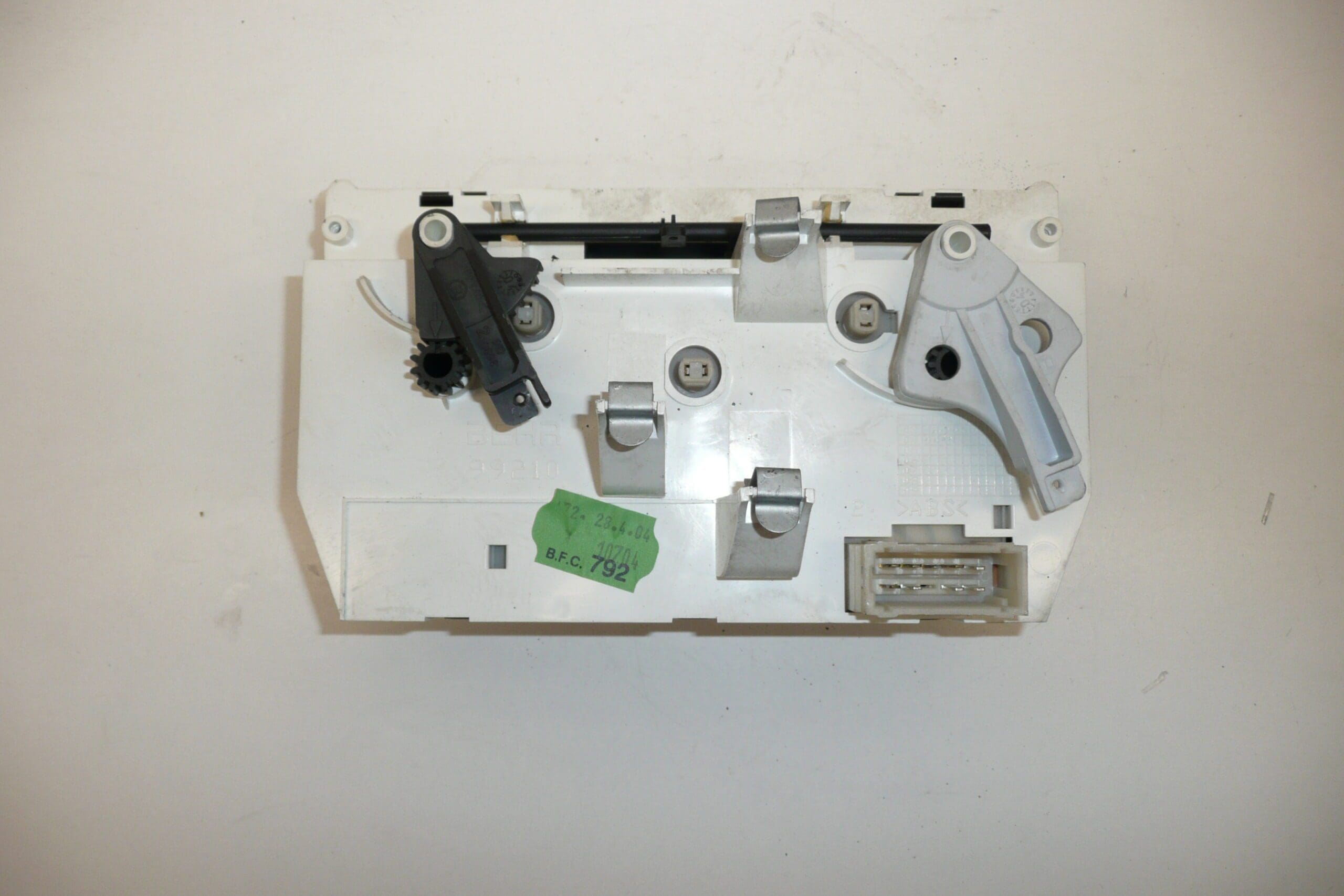 Betjening af varme og klimaanlæg til Peugeot 206 6451EH 6451VG - Billede 2