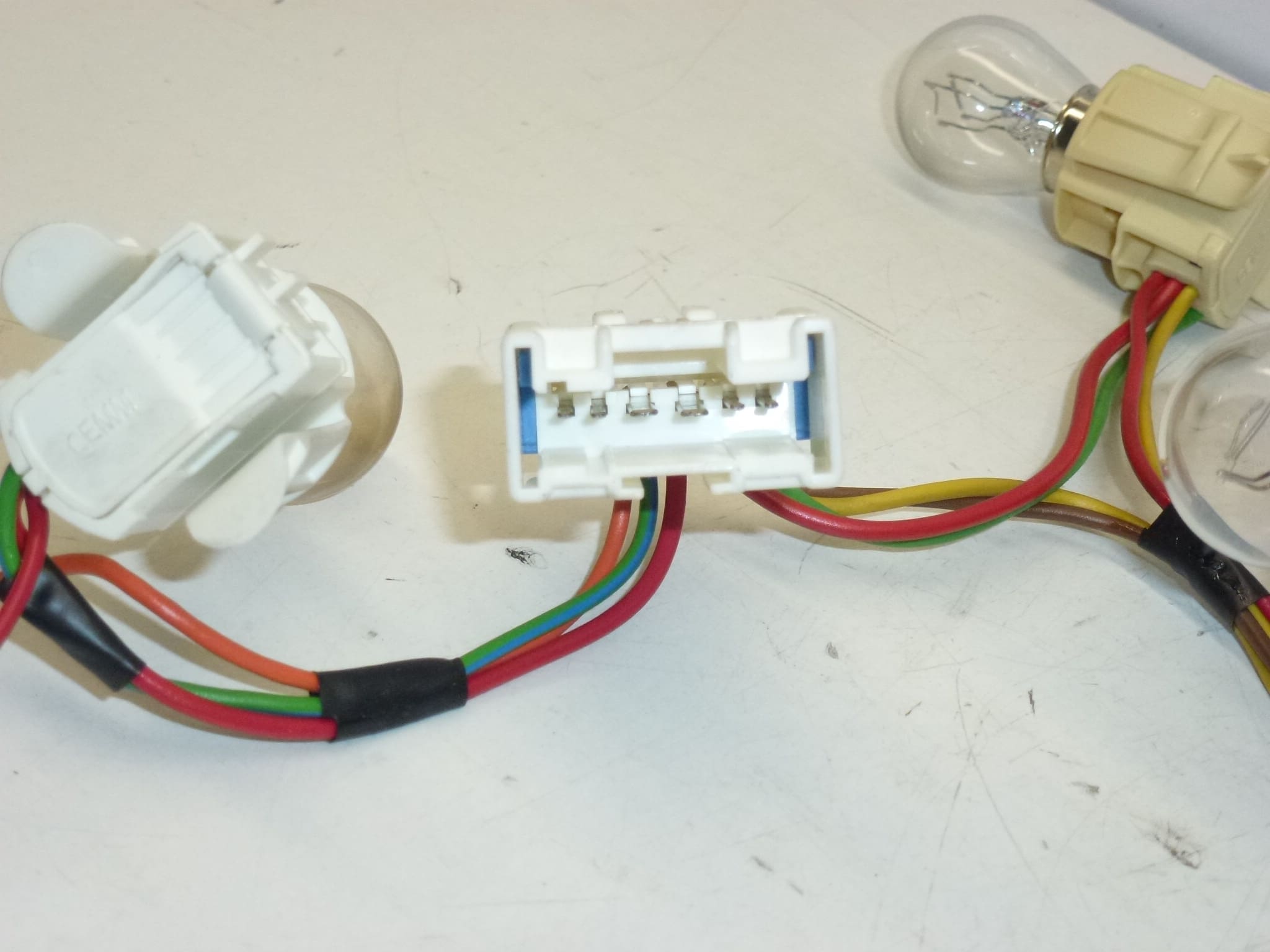 Kabel til Venstre Baglygte Peugeot 407 Sedan 6350HP - Billede 2