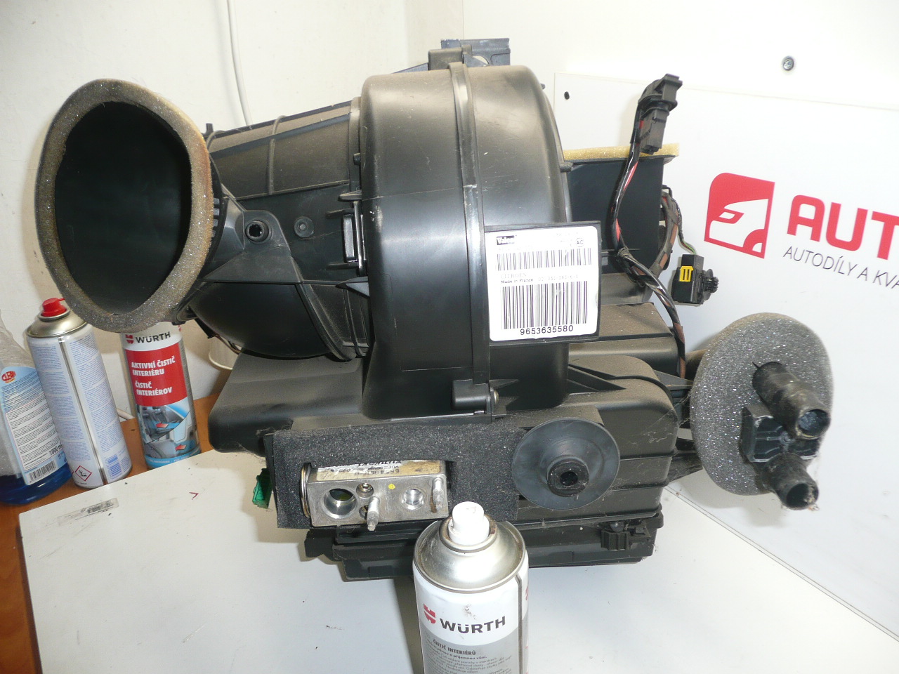 Klimaanlæg Citroën C2 C3 9653635580 6450KV