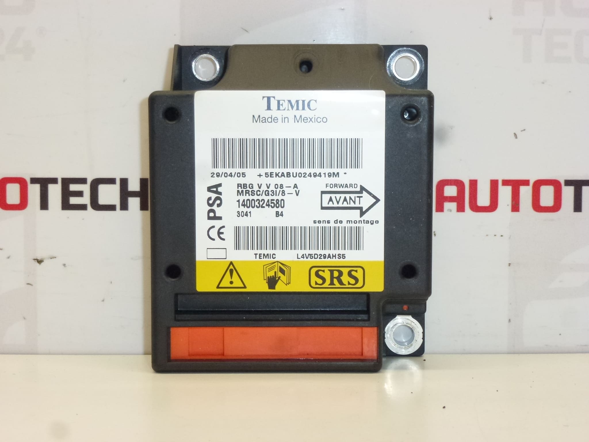 Airbag enhed Citroën C8 Peugeot 807 1400324580 654674