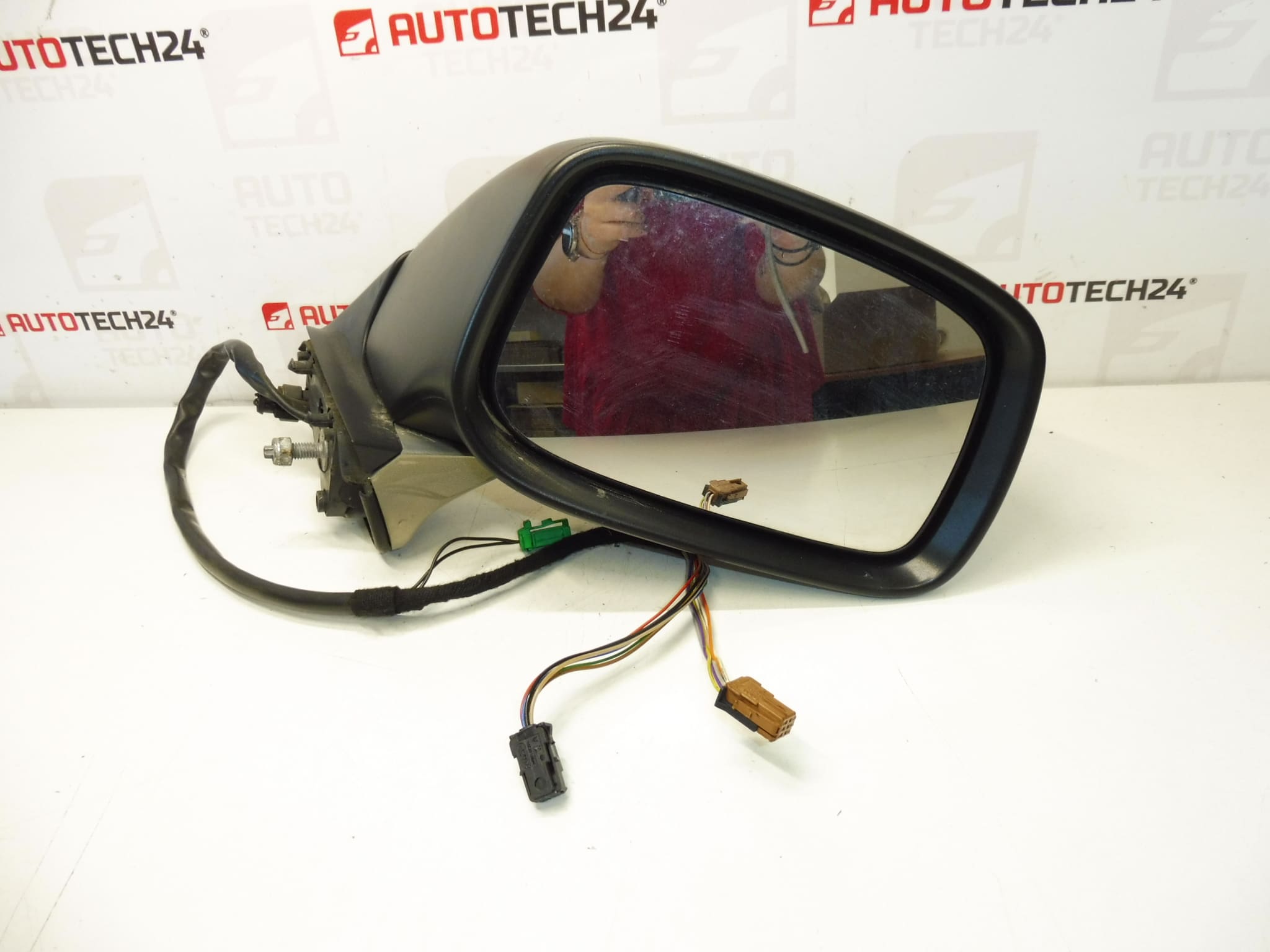 Højre Elektrisk Foldespejl I Grå Farve KDD Til Citroën C8 14888830ZR 8153FW - Billede 2