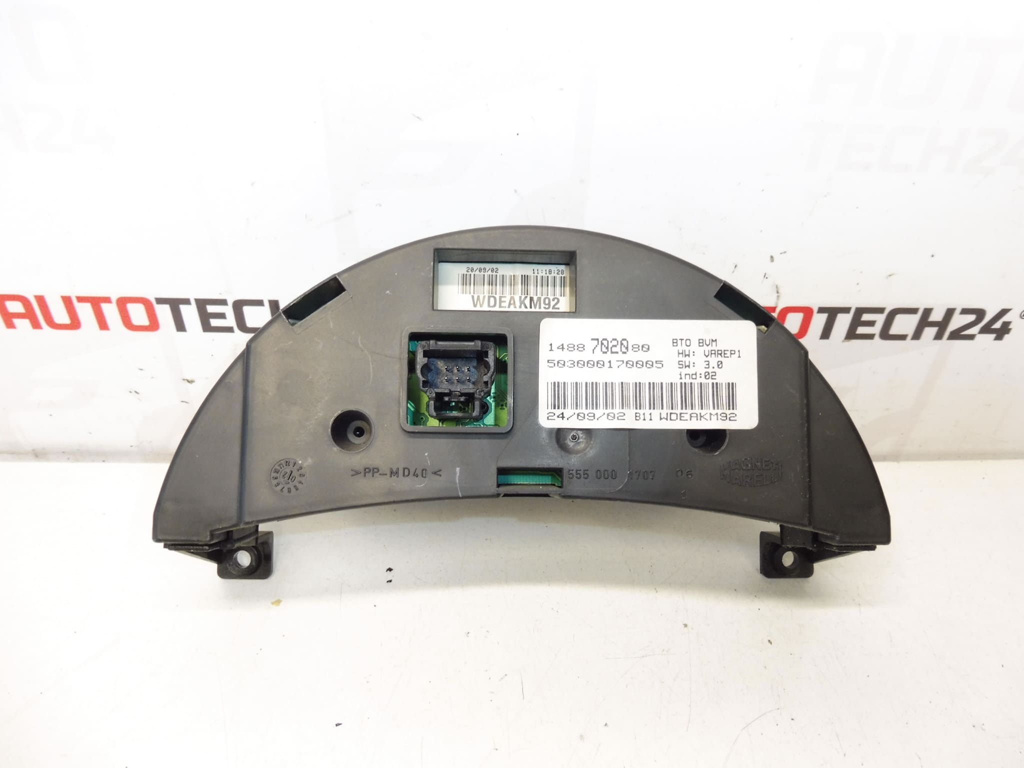 Display Citroën C8 Peugeot 807 1488702080 610578 - Billede 2