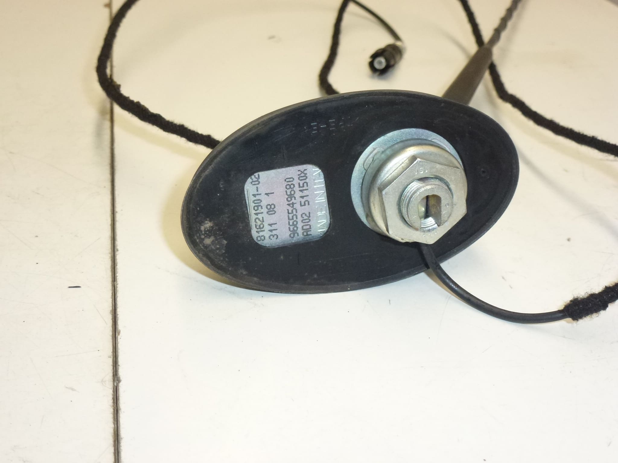 Antenne Peugeot 207 9665549680 6561TS - Billede 2