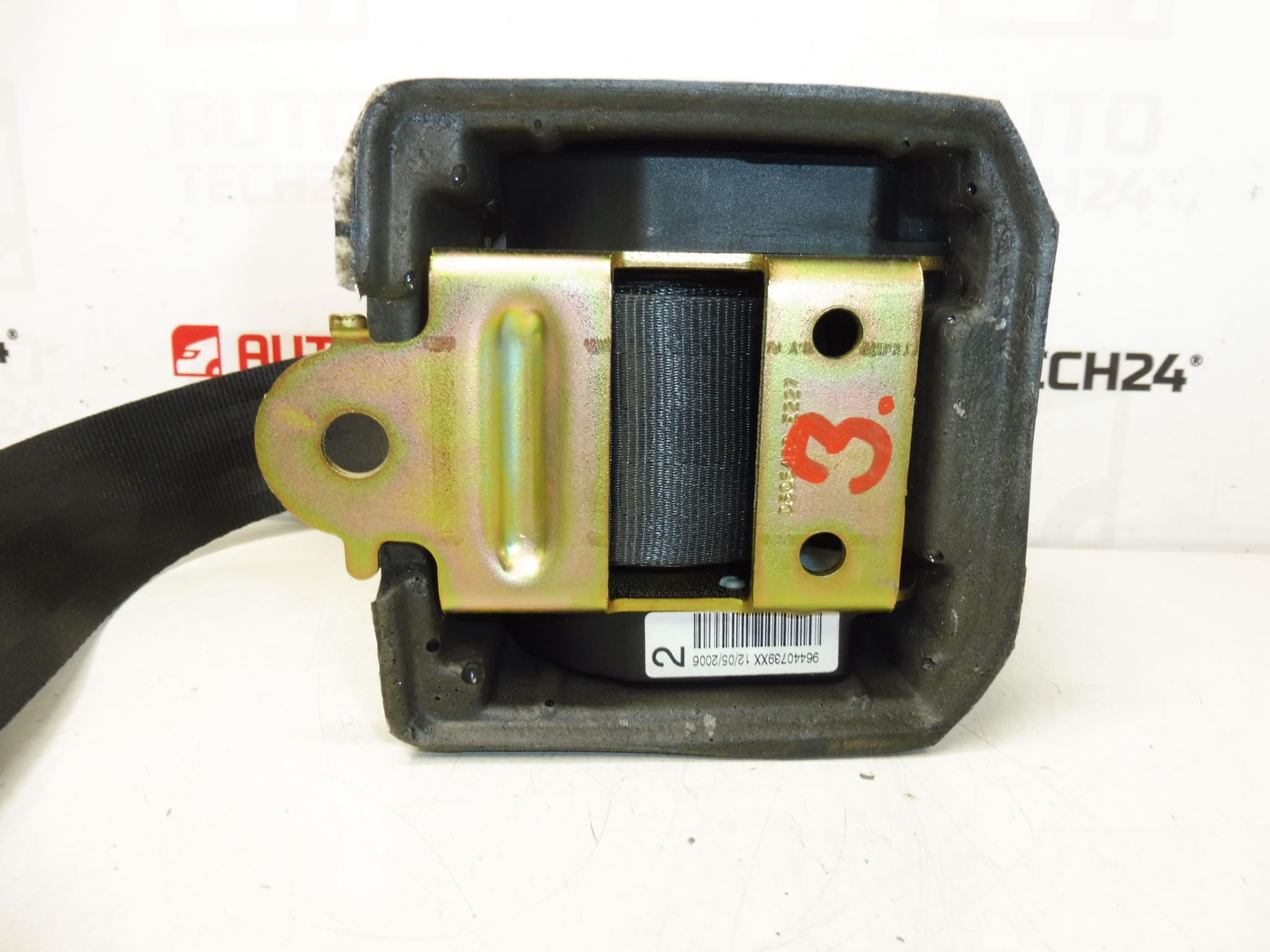 Bageste sikkerhedssele til Peugeot 407 96440739XX 8974HK - Billede 2