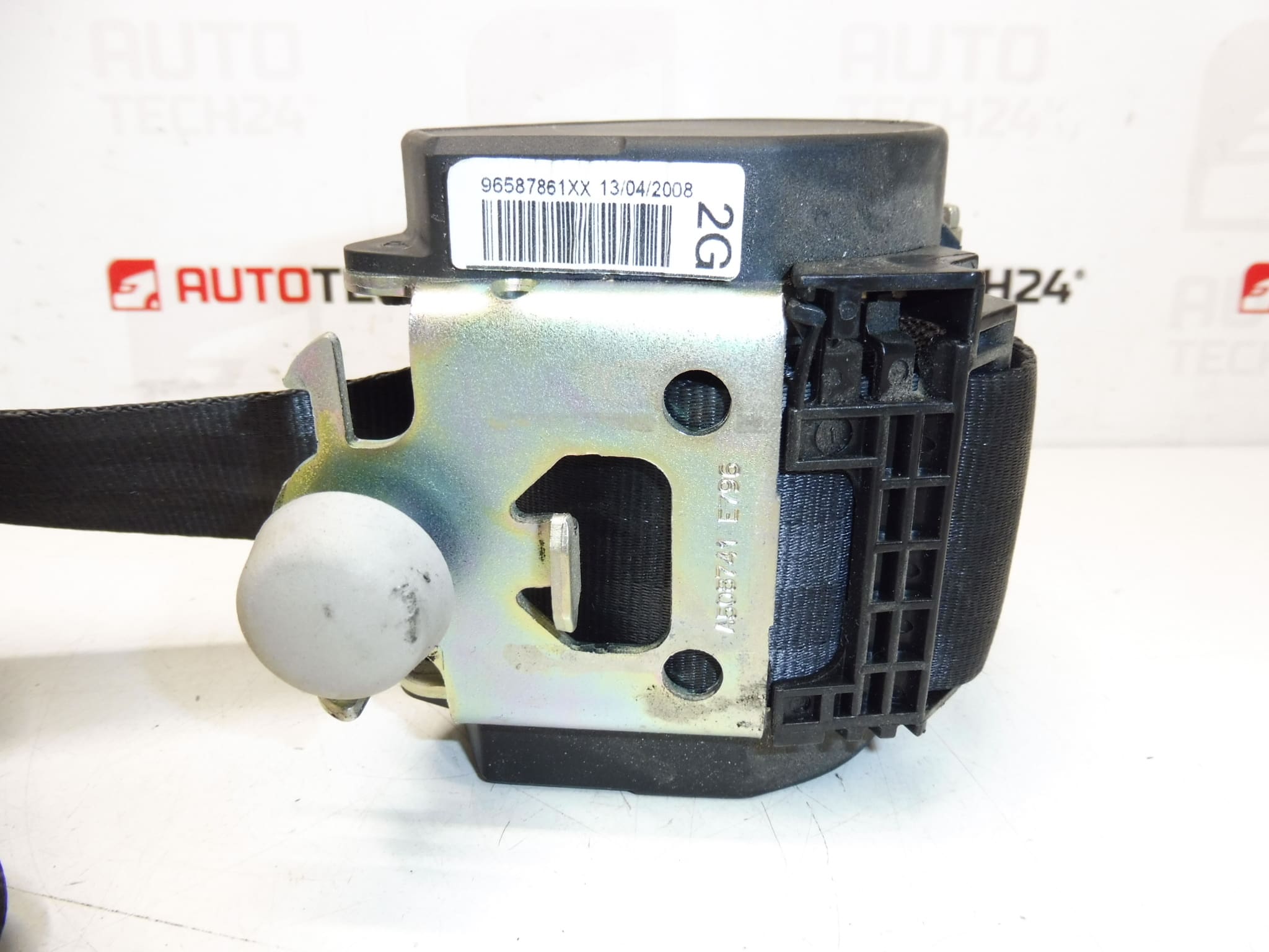 Venstre Bageste Sikkerhedssejl til Peugeot 207 96587861XX 8975J9 - Billede 2