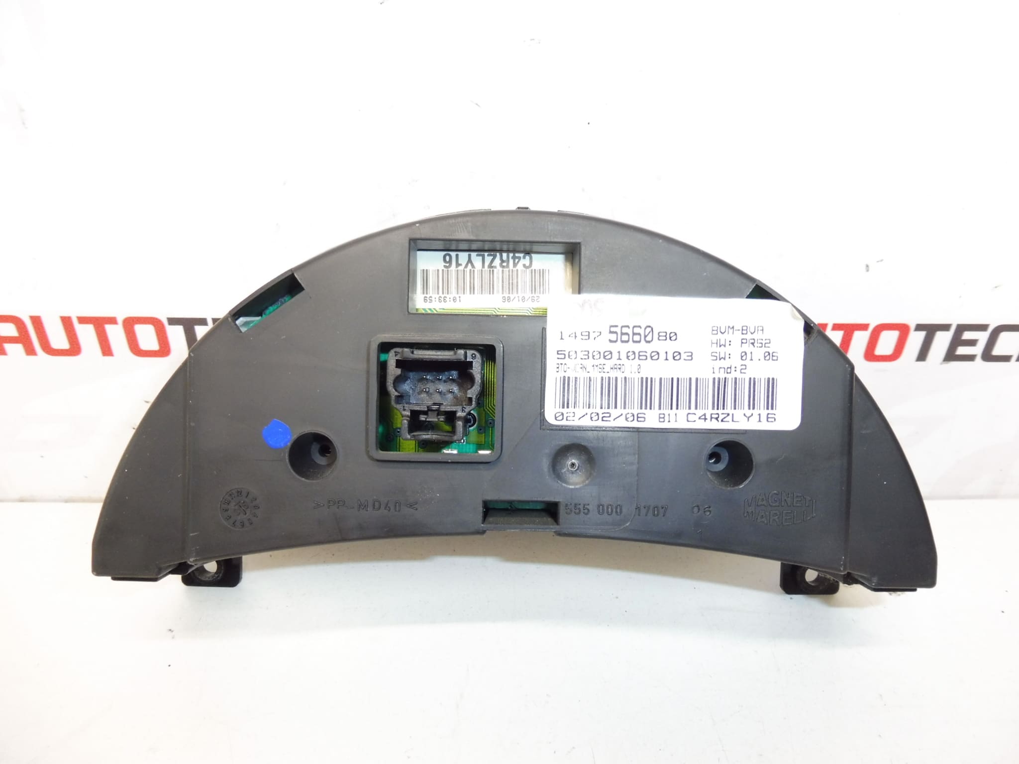Display Magneti Marelli Citroën C8 Peugeot 807 1497566080 6105XP - Billede 2