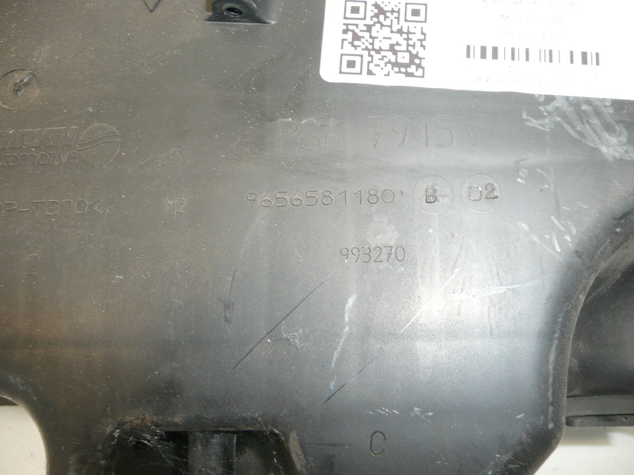 Filterboks Citroën Peugeot 1.6 HDI 9656581180