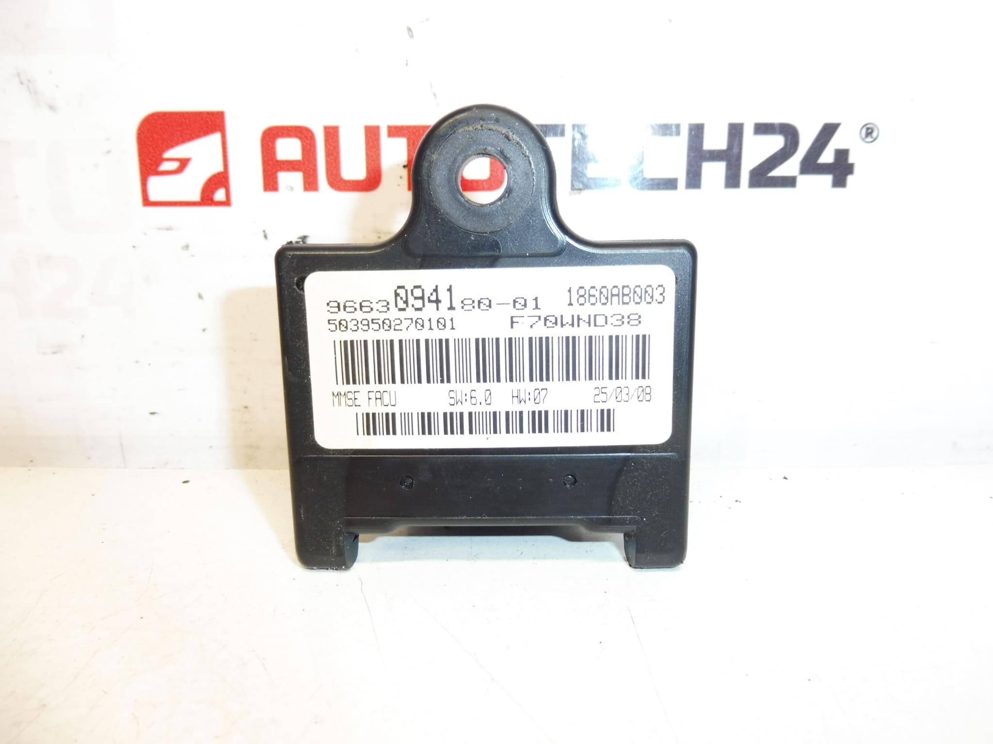 ECU FAP Citroën Peugeot 9663094180 1860ab003 1525np - Billede 2