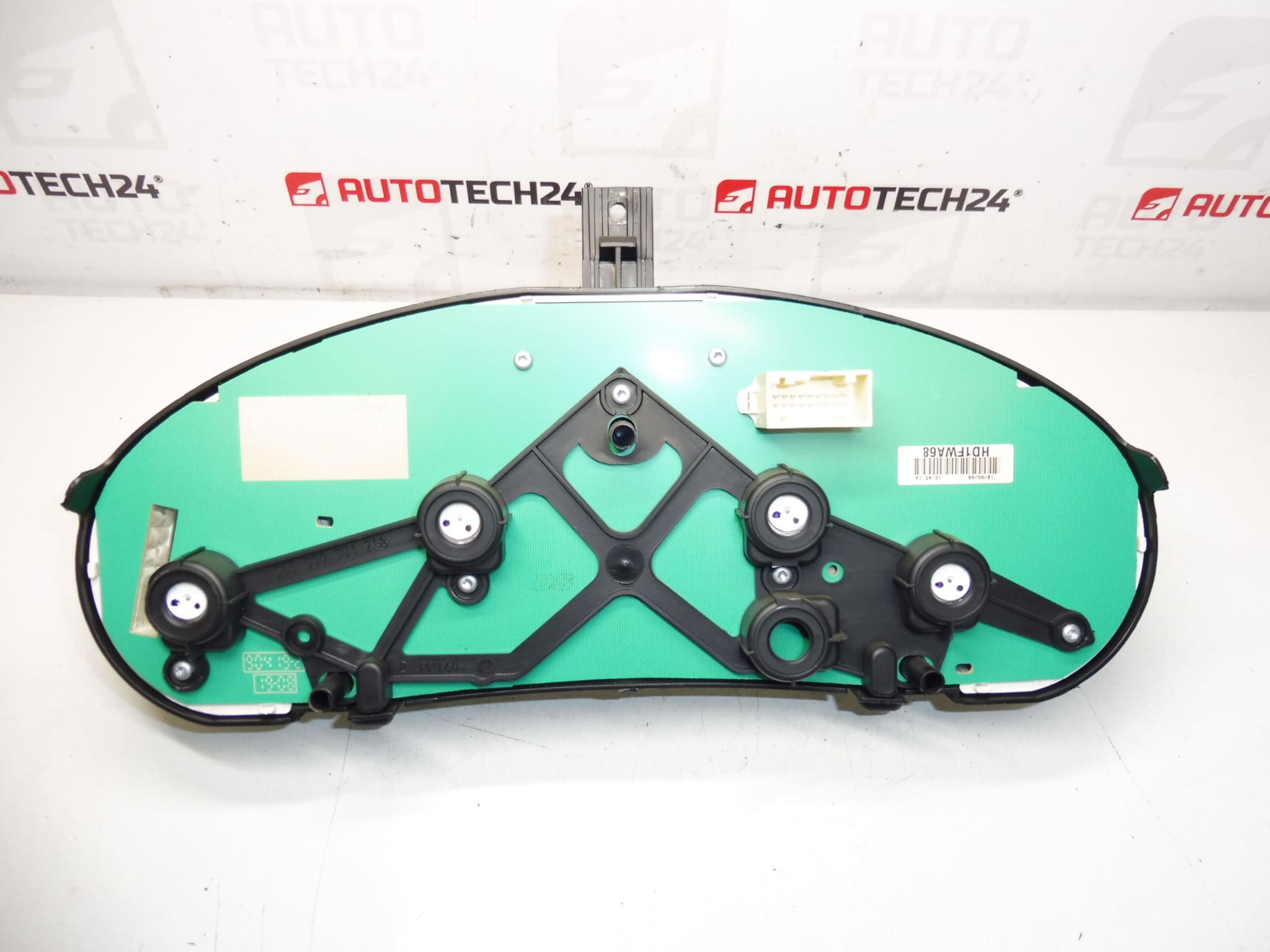 Speedometer alarmer Peugeot 206 66000 km 9656729180 6106LL - Billede 2