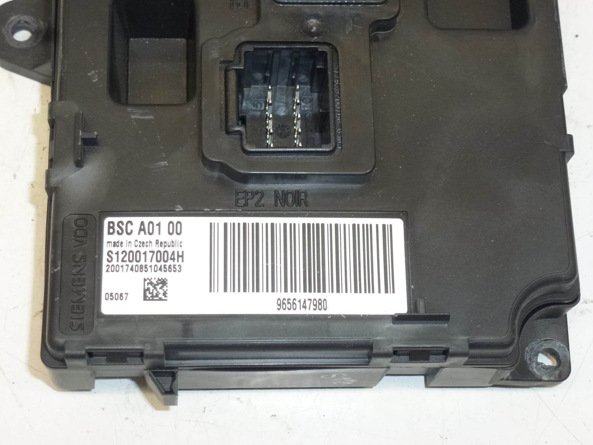 BSC A01 00 Siemens Citroën Peugeot 9656147980 - Billede 2