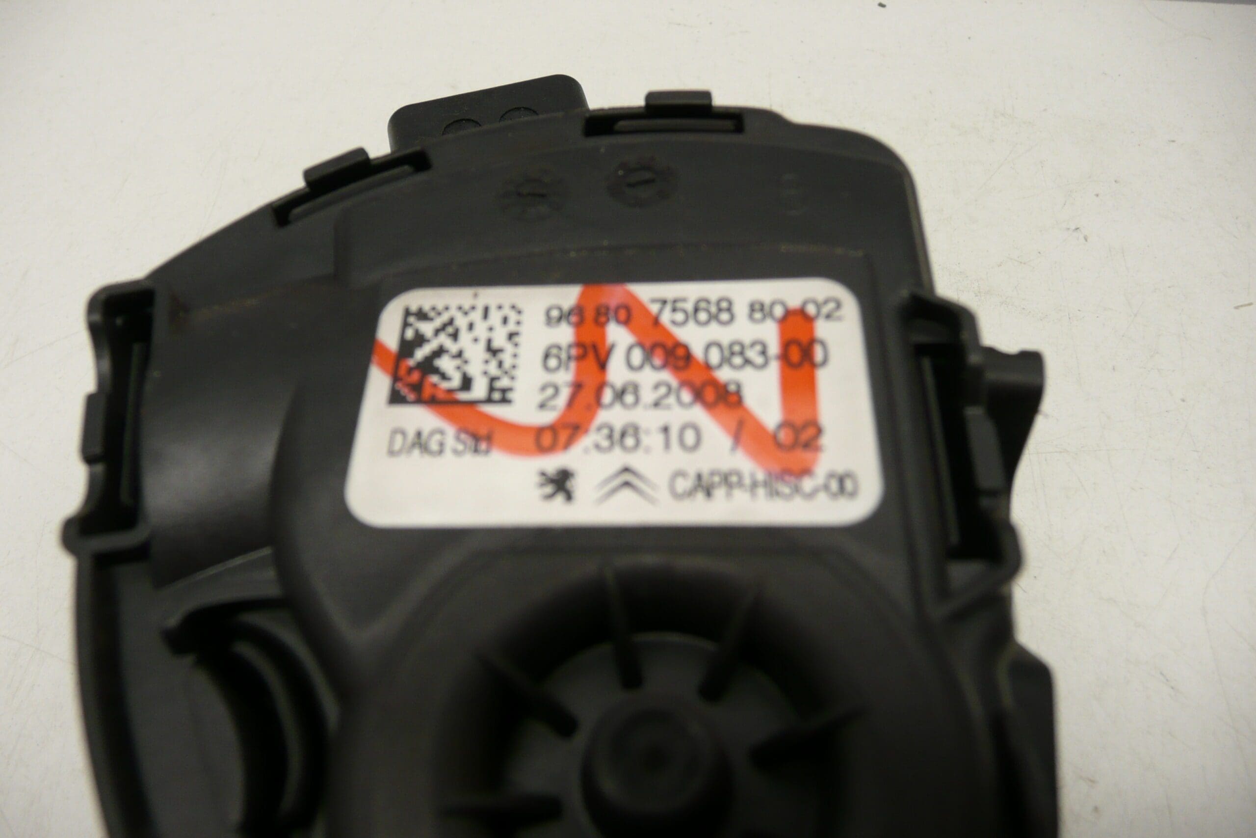 Gaspedal HELLA Citroën Peugeot 9680756880 1601AW - Billede 2