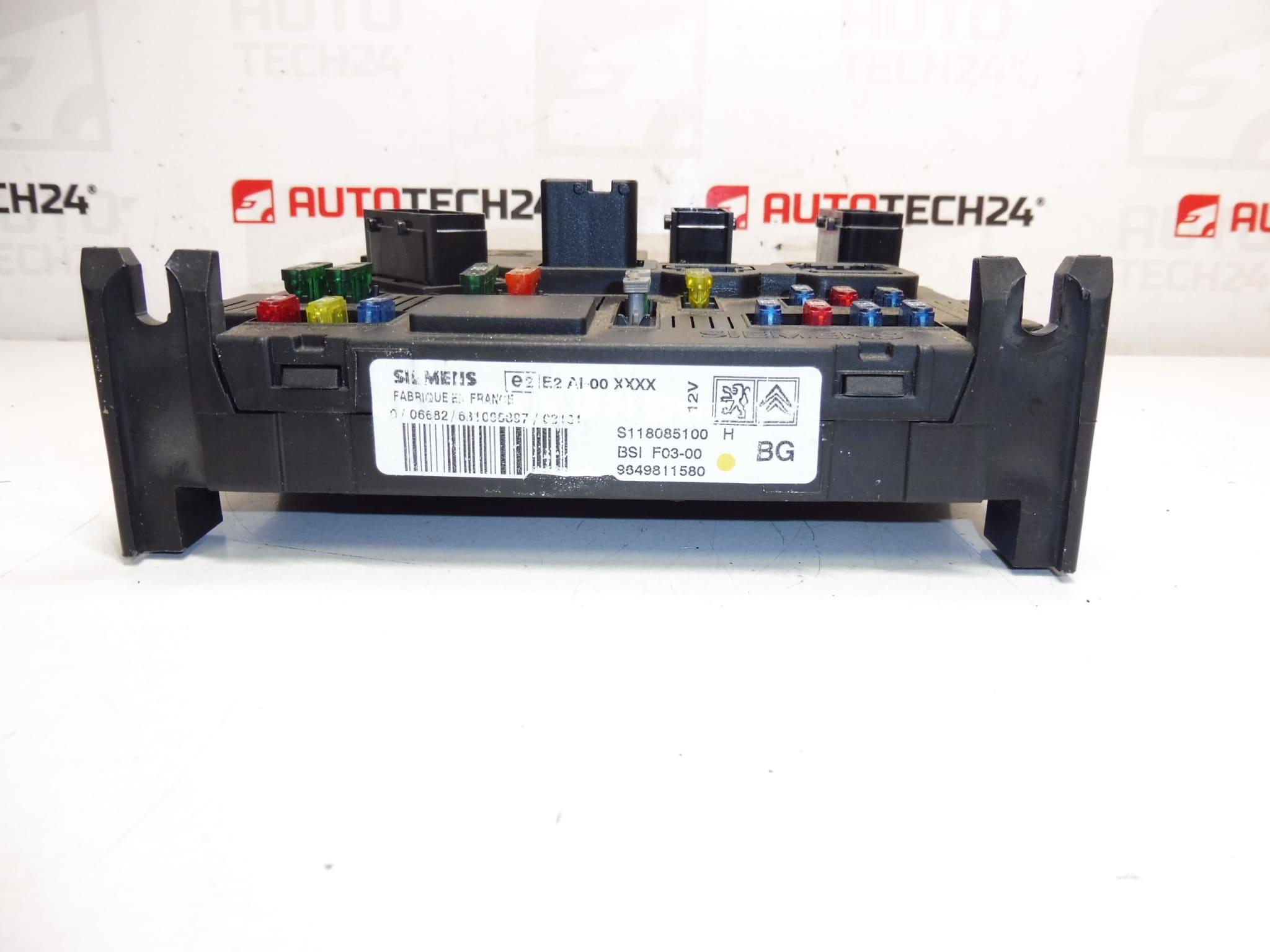 Siemens BSI F03-00 BG Citroën C3 C2 9649811580 1650881980 - Billede 2