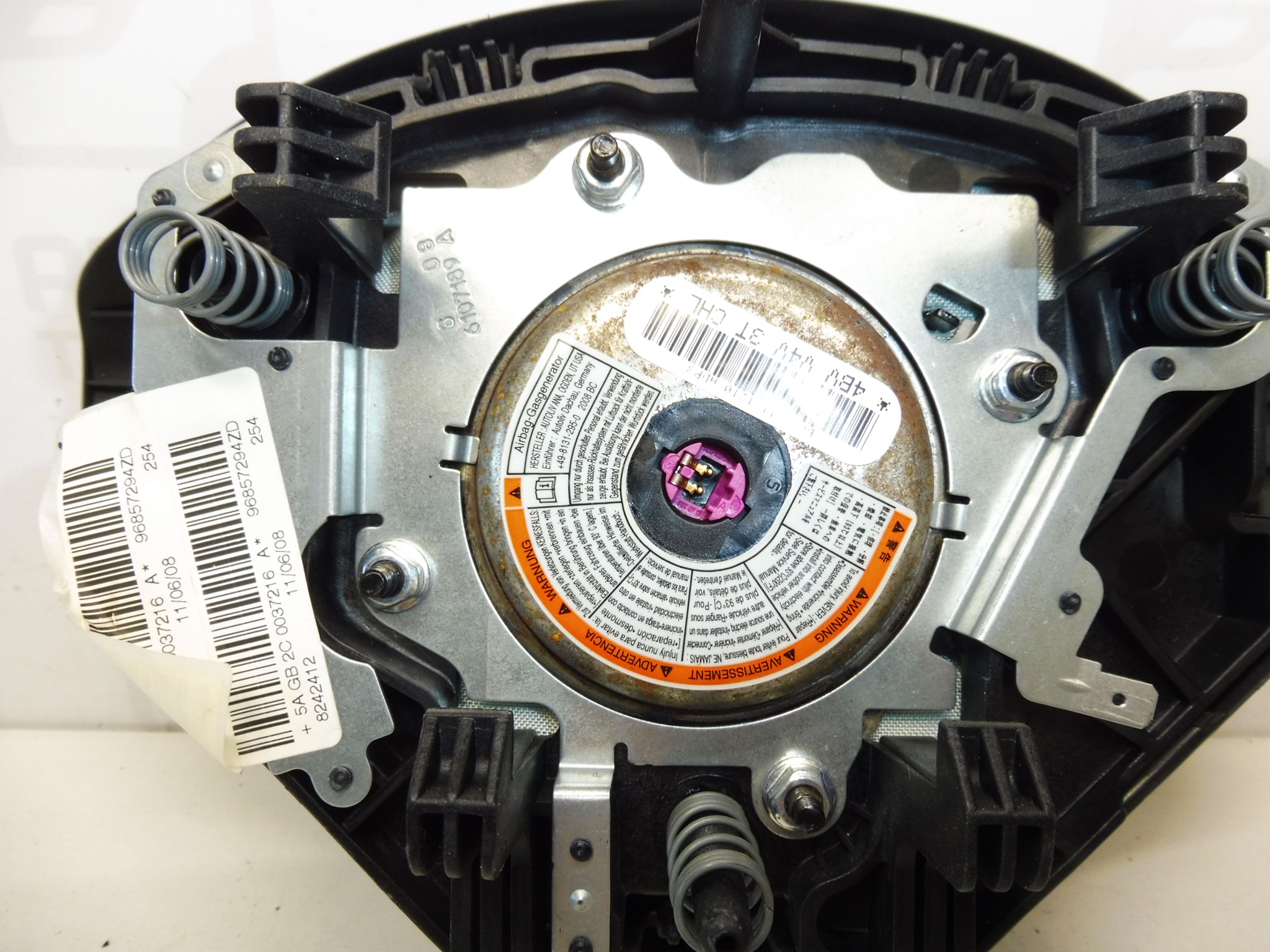 Rat airbag Peugeot 206+ 207 96857294ZD 4112NW