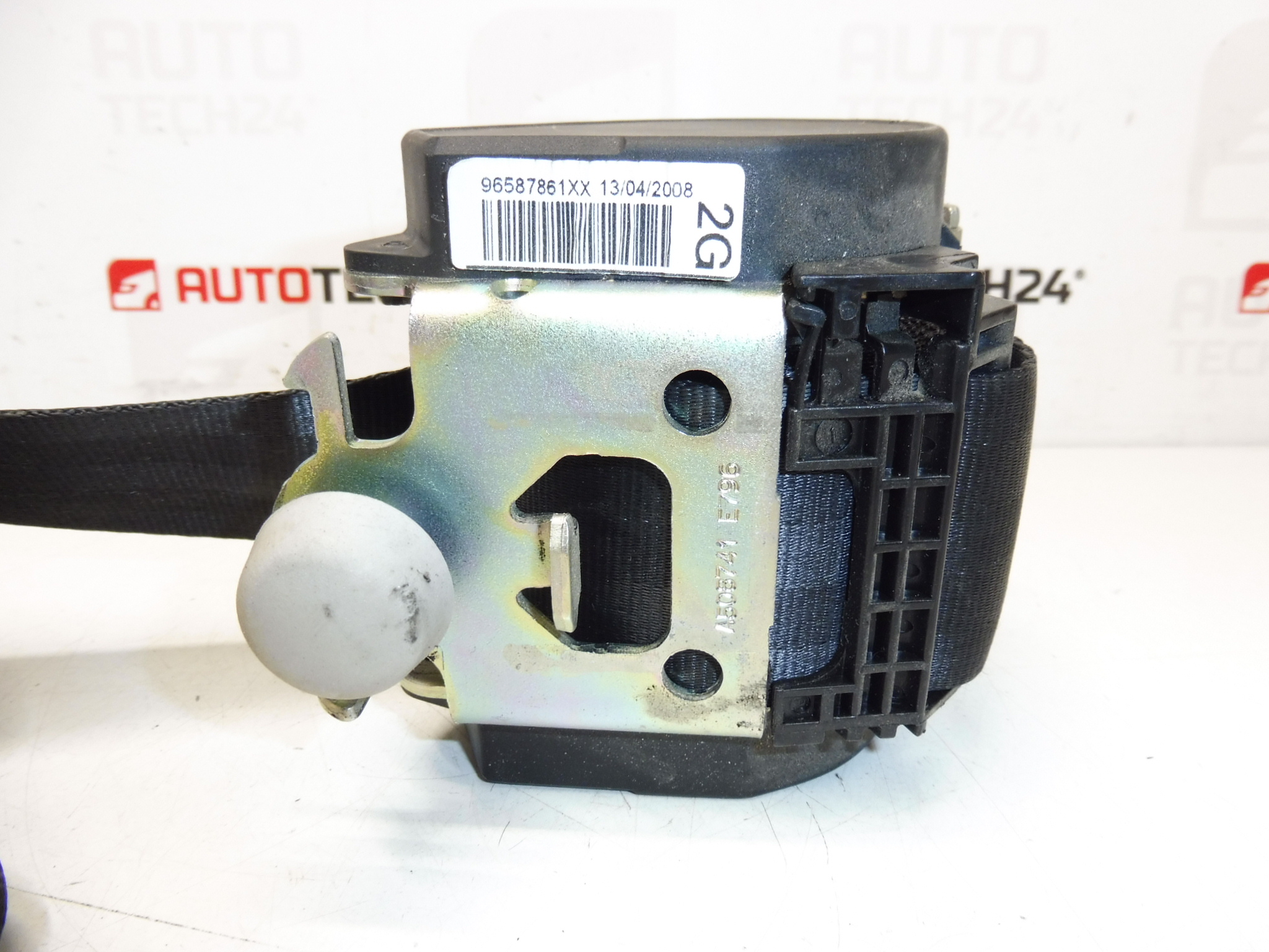 Venstre bageste sikkerhedssele Peugeot 207 96587861XX 8975J9