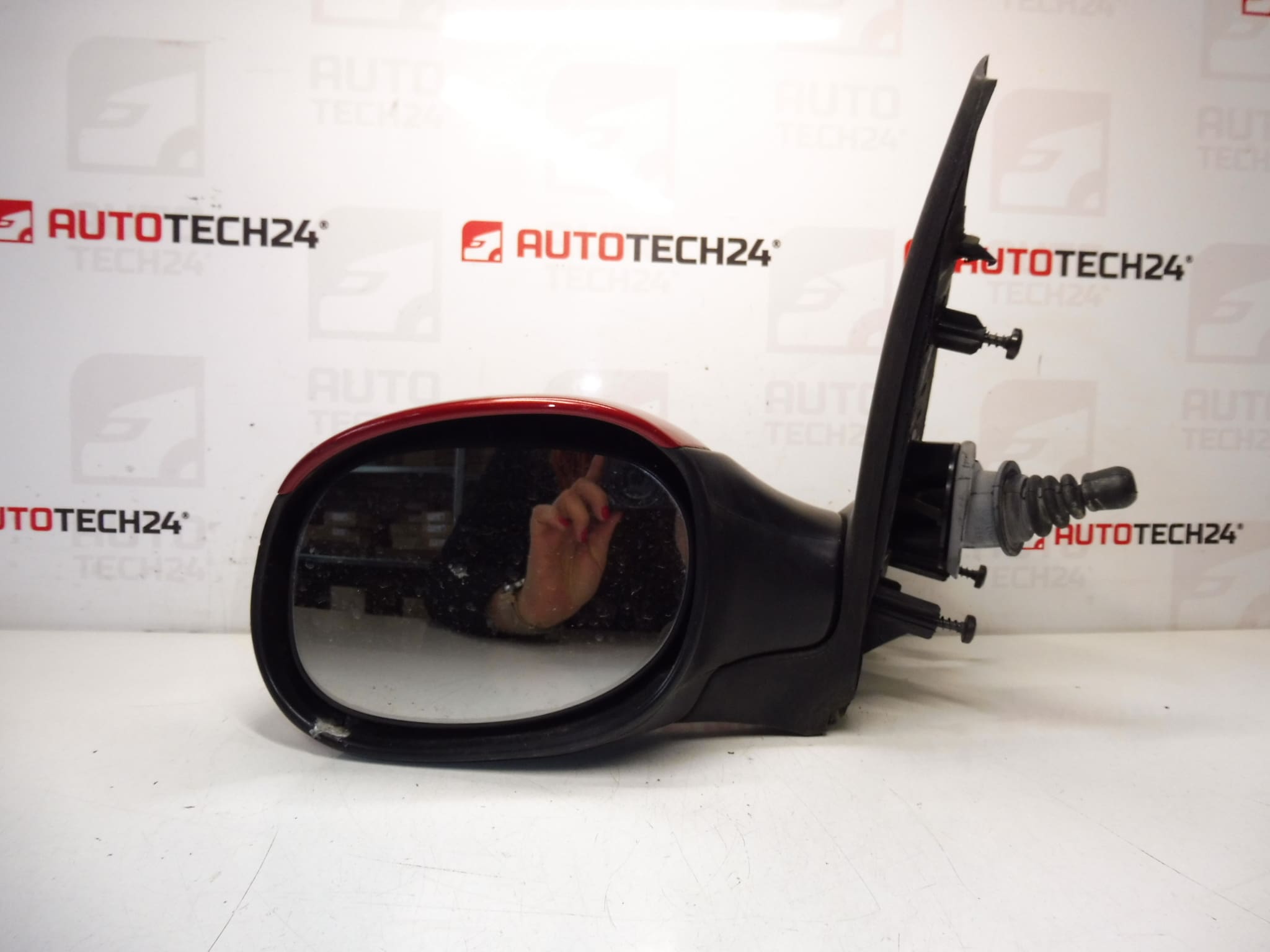 Venstre bakspejl Peugeot 206 EKQ 96323811XT 96432630XT 8148YC - Billede 2