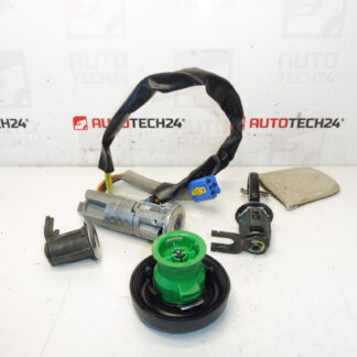 Låsesæt med en nøgle til Citroën Xsara Picasso 4162HK 4162FF