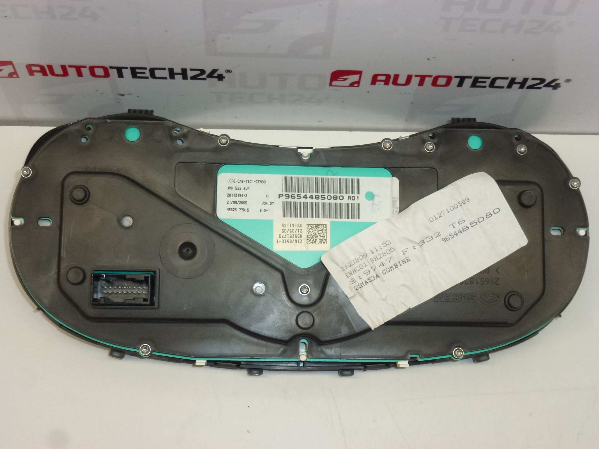 Tachometer Peugeot 307 II kørt 215000 km 9654485080 6106N0