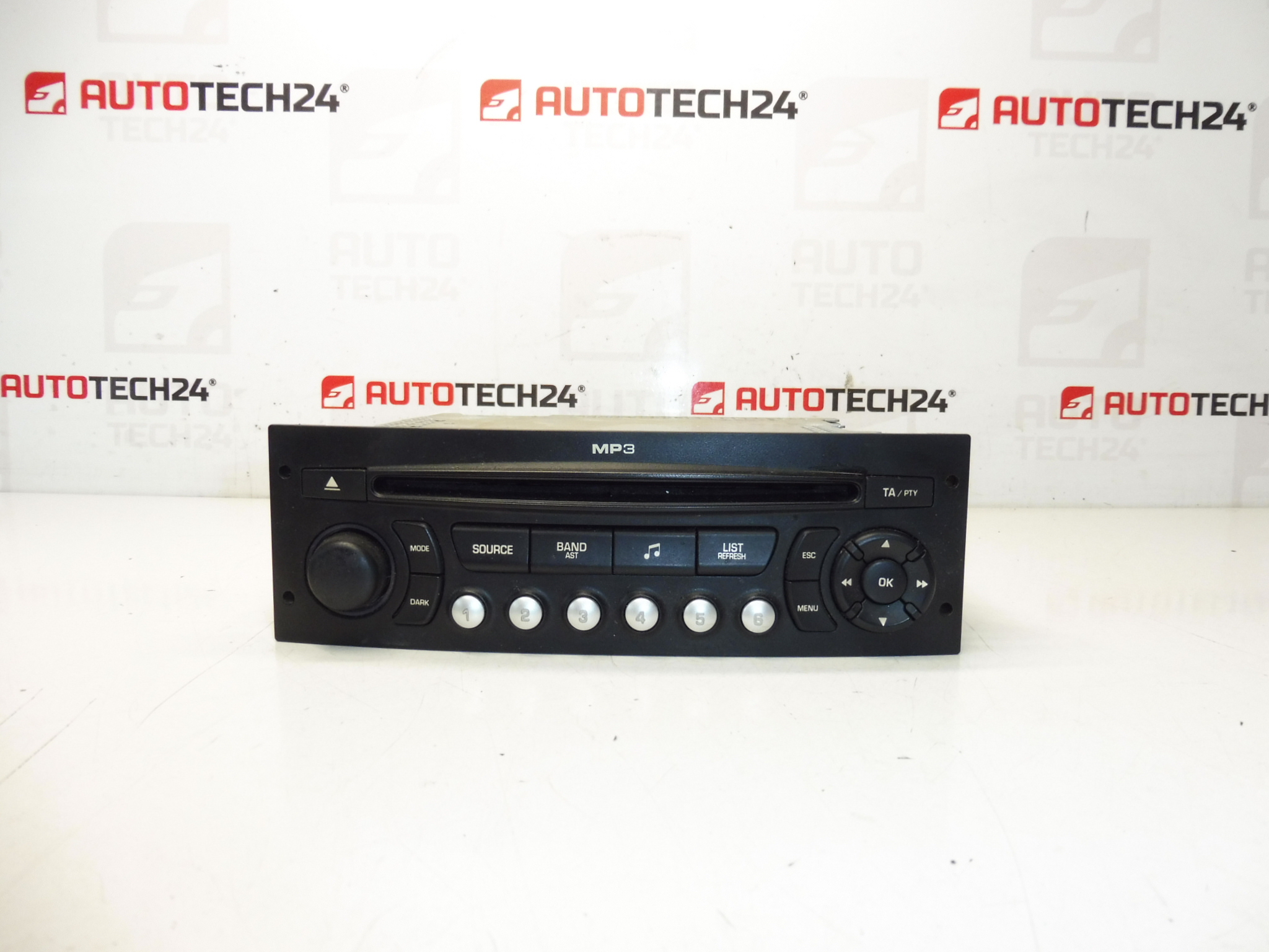 Bilradio CD MP3 Continental RD4N1M-03 Citroën Peugeot 96662669XT