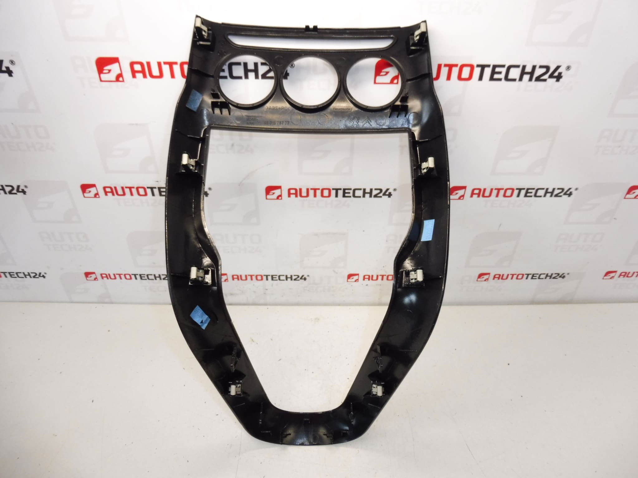 Citroen C3 II A51 Central Dashboard Panel 9801578777 - Billede 2