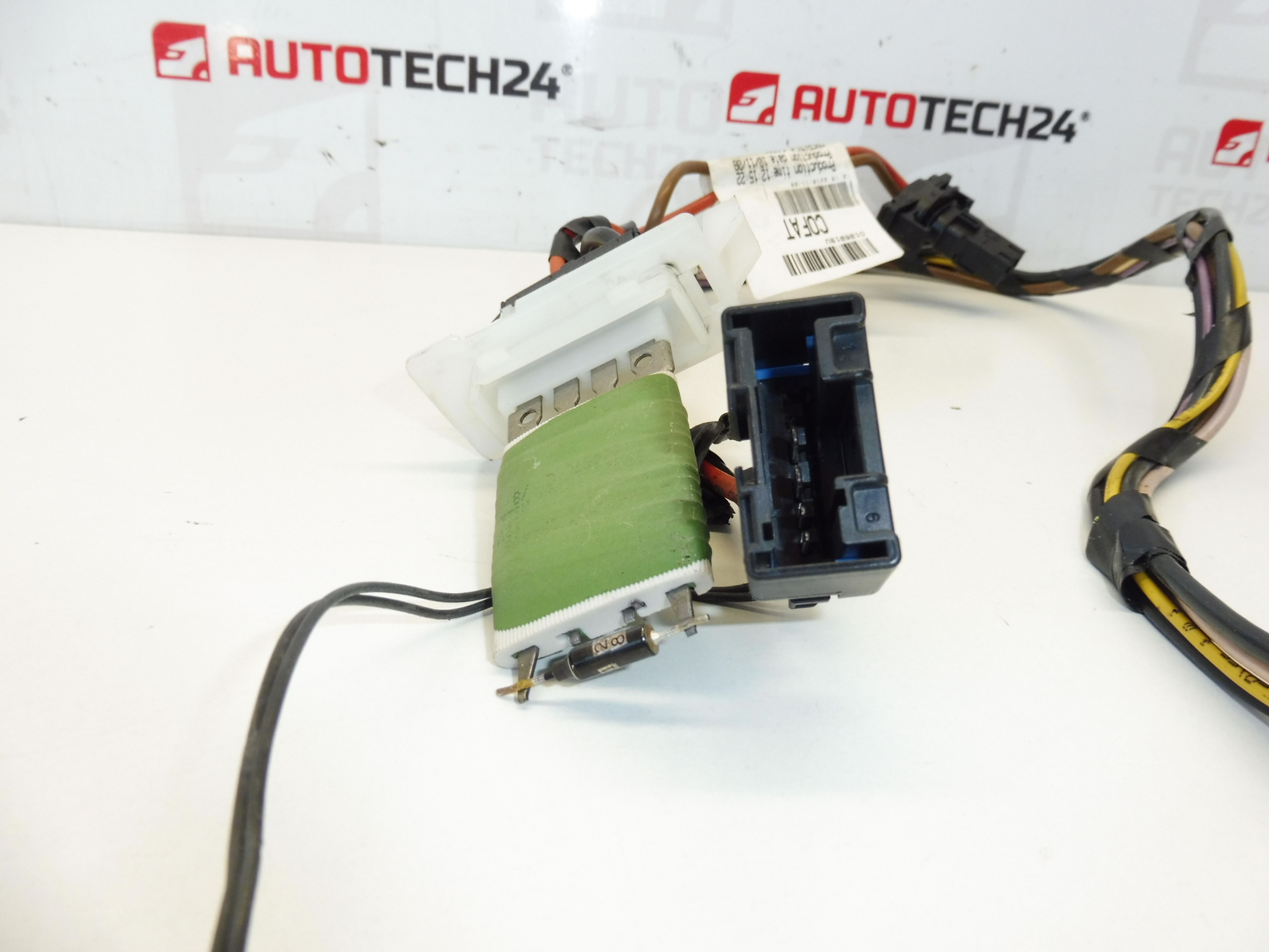 Klimaanlæg Samling Valeo Peugeot 207 0106019U 6445ZZ 643674