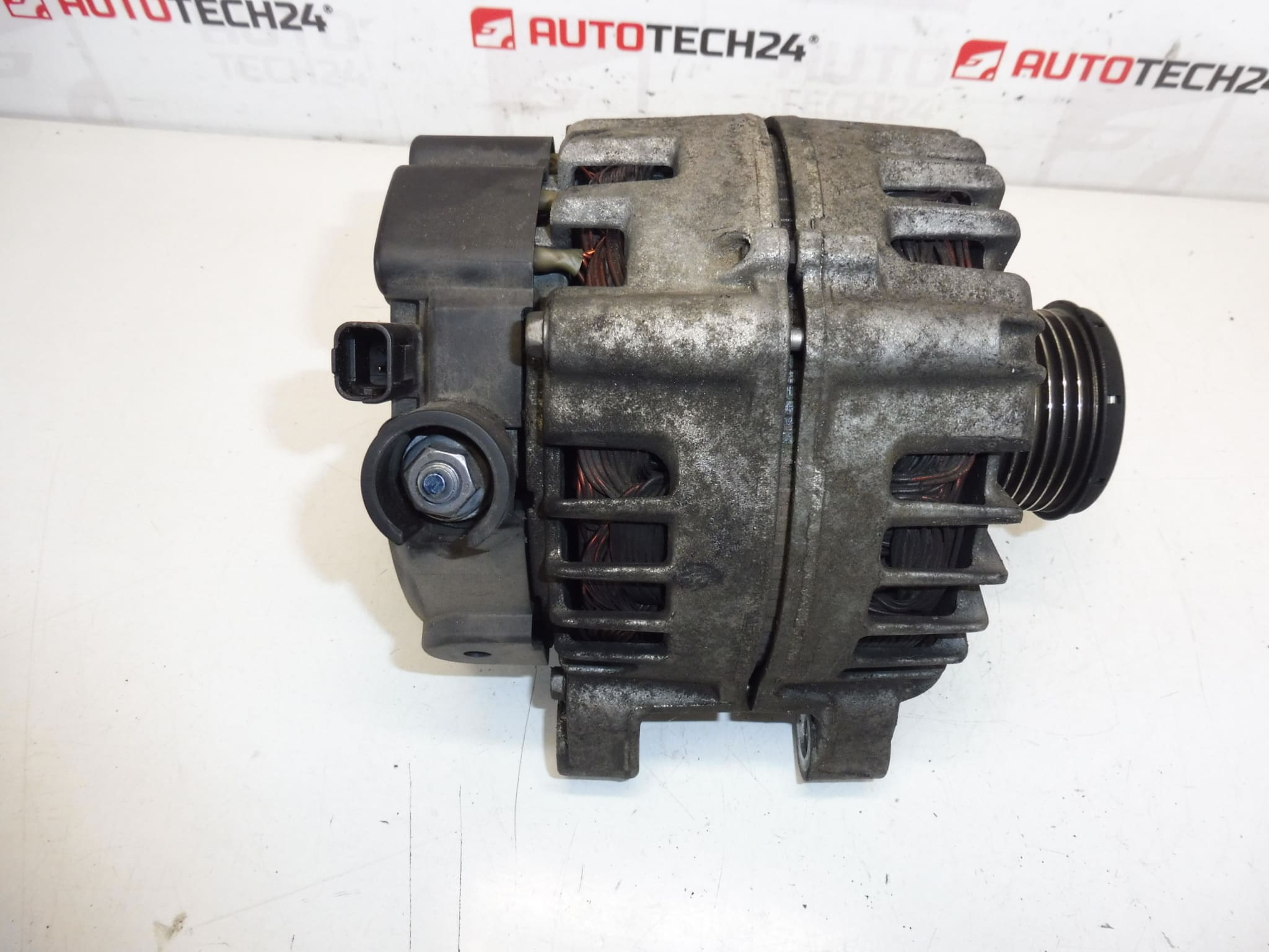 Generator Valeo HDI Citroën Peugeot 180A CL18 9664074280 - Billede 2