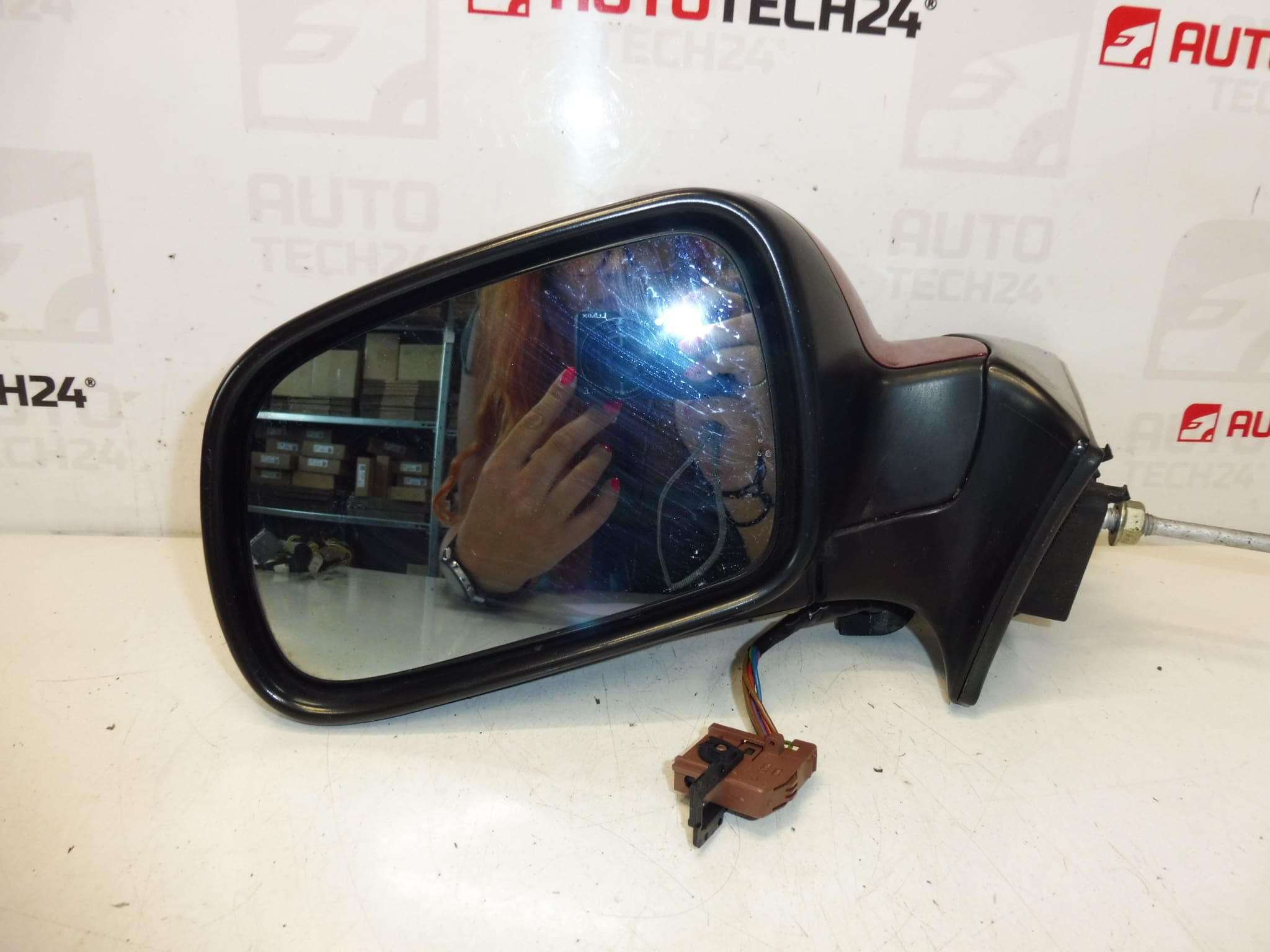 Venstre sidespejl KKQD Peugeot 407 96456984XT 8149VG - Billede 2