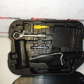 Værktøjssæt, Donkraft, Nøgle, Trækkrog Til Citroën C4 PICASSO 6736A7 674418 672594 671809 671739