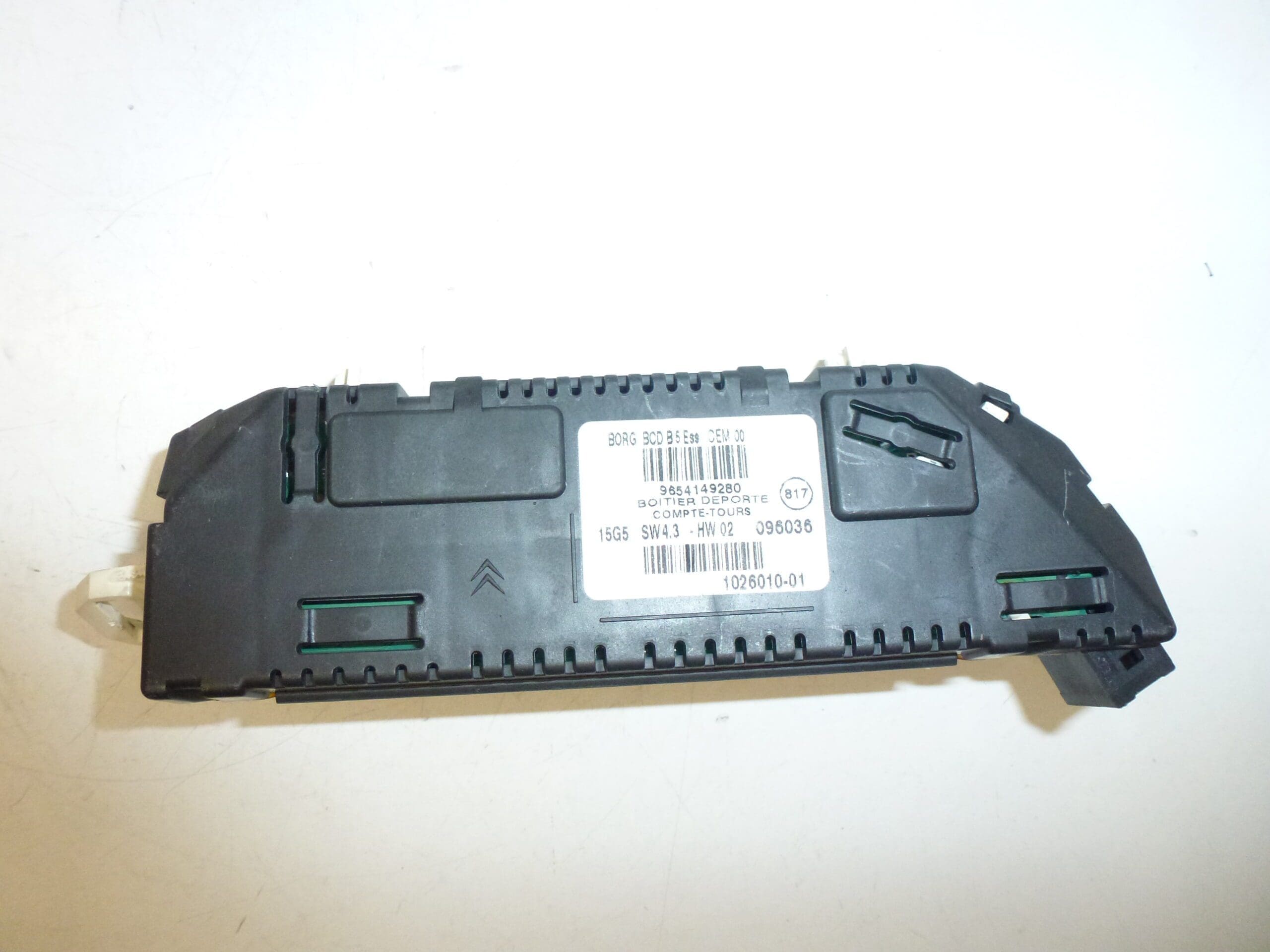 Display Tachometer Citroën C4 9662225980 6106E0 - Billede 2