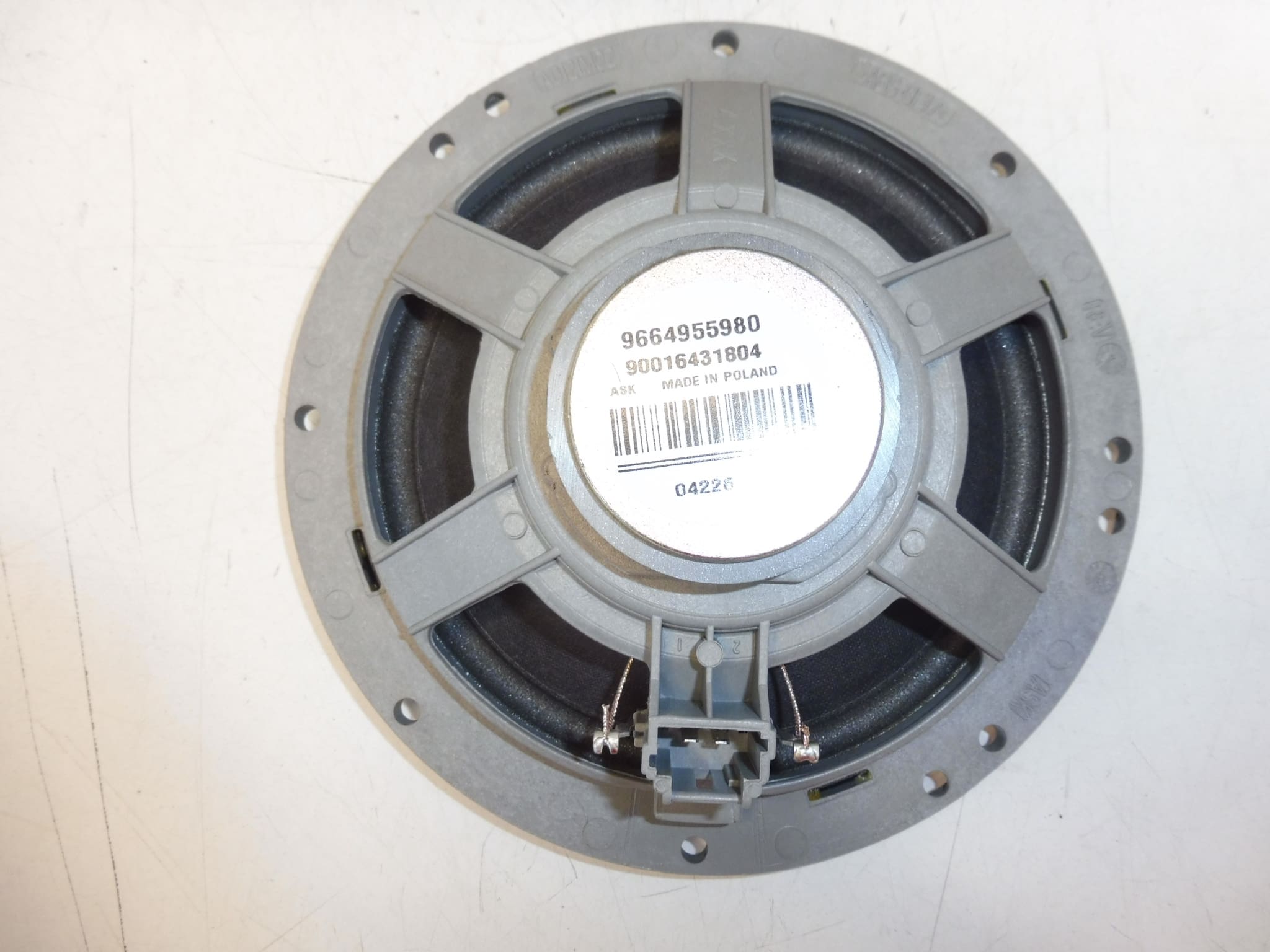 Ny højttaler Citroën Peugeot 9664955980 6562X3 - Billede 2