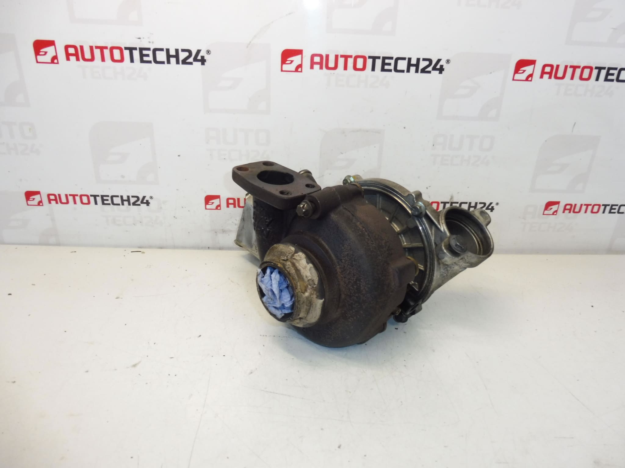 Renoveret turbo 1.6 HDI 80KW GARRETT GT1544V 0375J6 - Billede 2