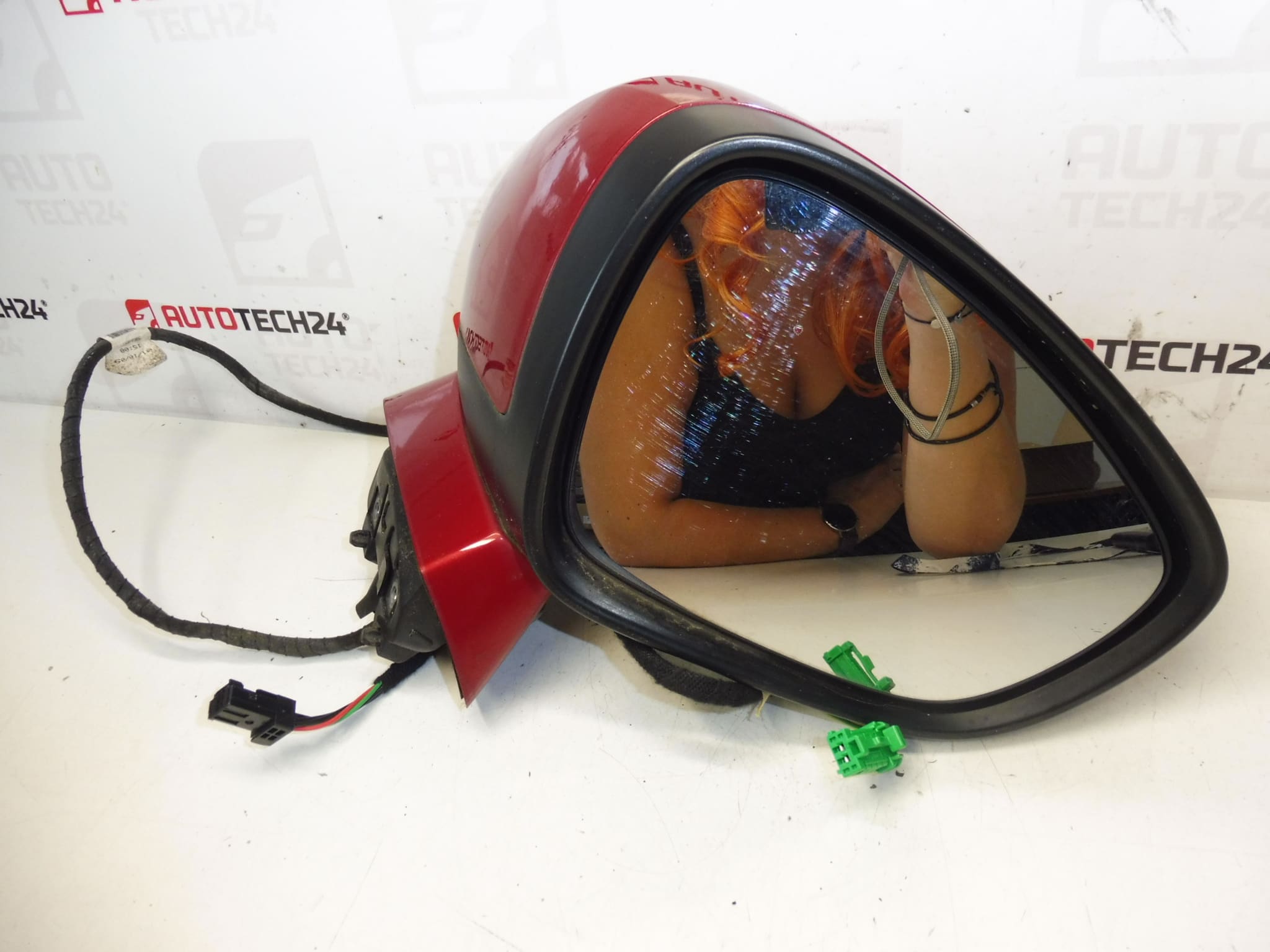 Højre sidespejl Citroën C4 KKQD 9687130977 8154EH - Billede 2