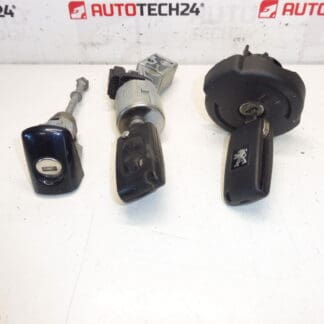 Låsesæt 2 nøgler Peugeot 3008 5008 4162SX 4162KF 4162XT