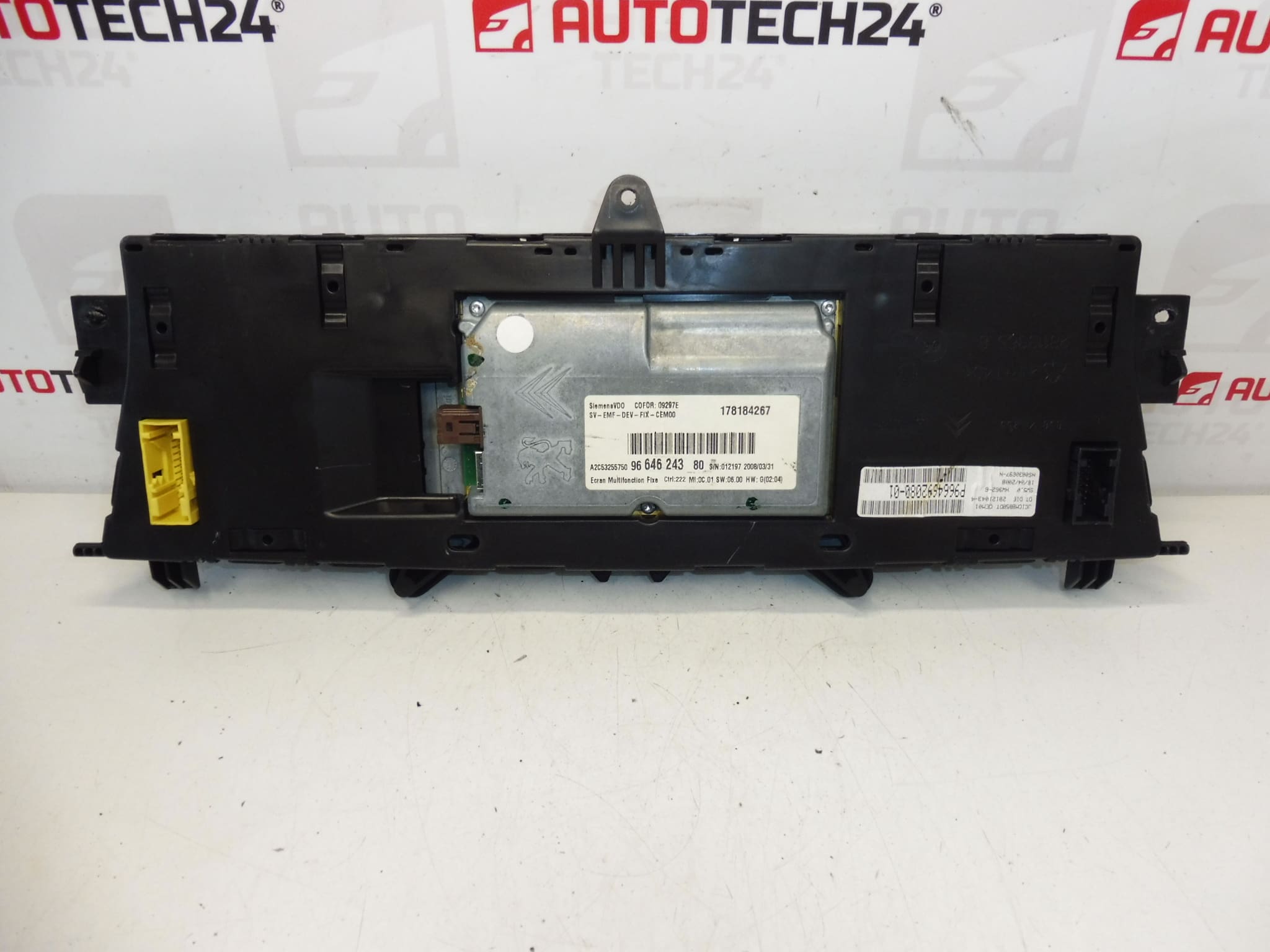 Speedometer NAVI Citroën C4 Picasso 9664692080 9664624380 - Billede 2