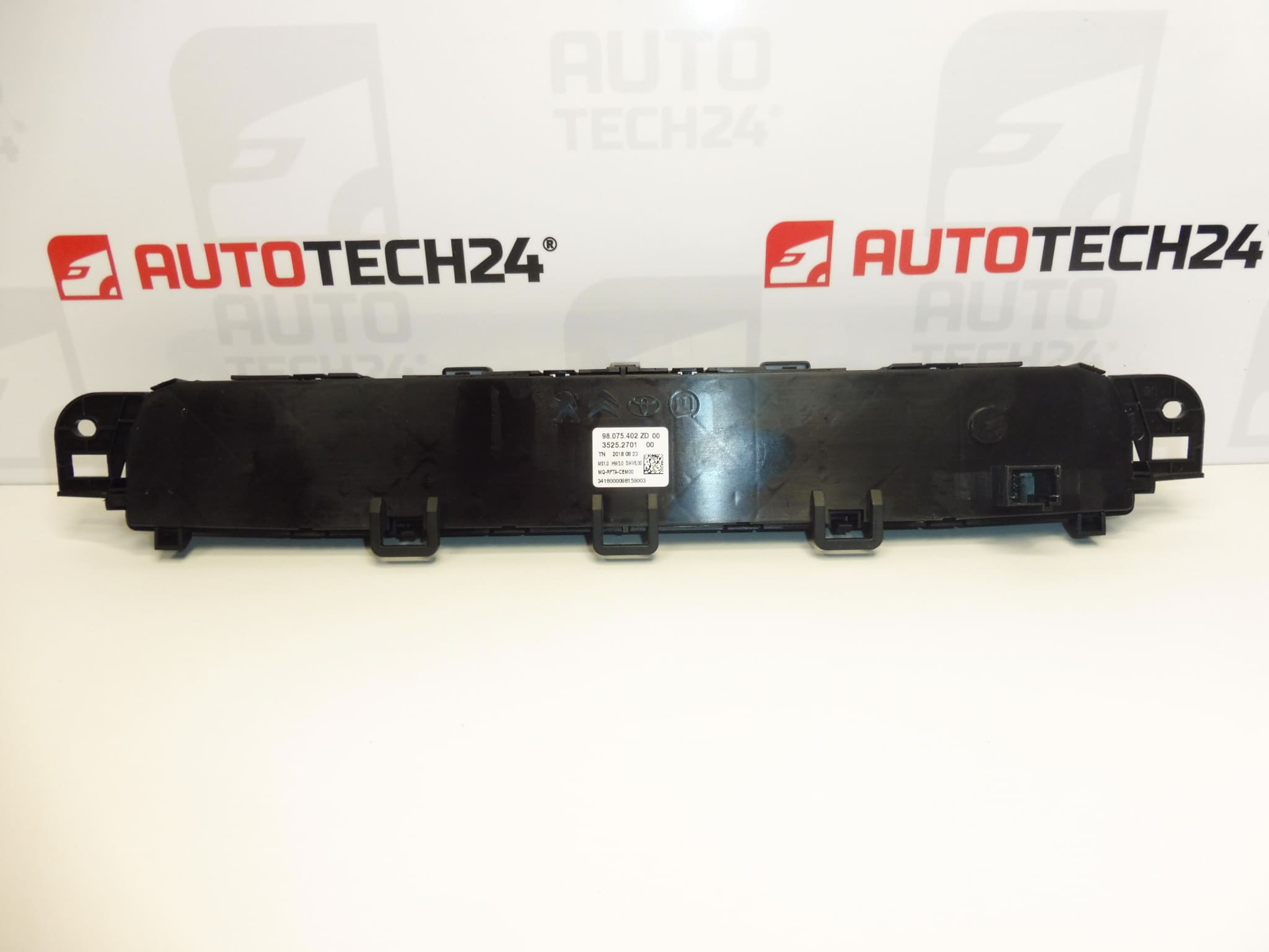 Betjeningspanel til varmeapparat Citroën Peugeot Opel 98075402ZD - Billede 2