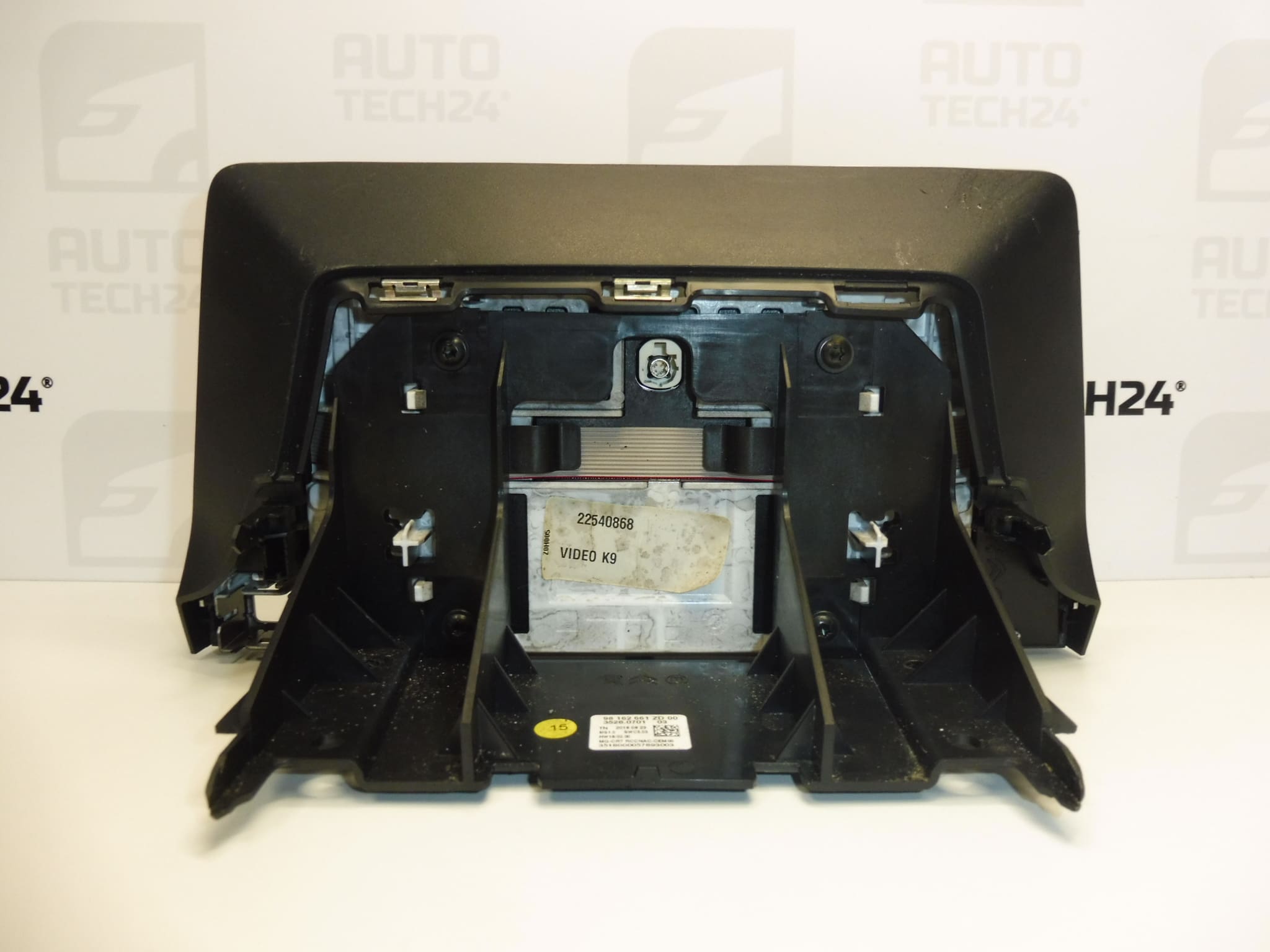 Radio-/computerdisplay til Citroën Peugeot Opel 98162661ZD - Billede 2